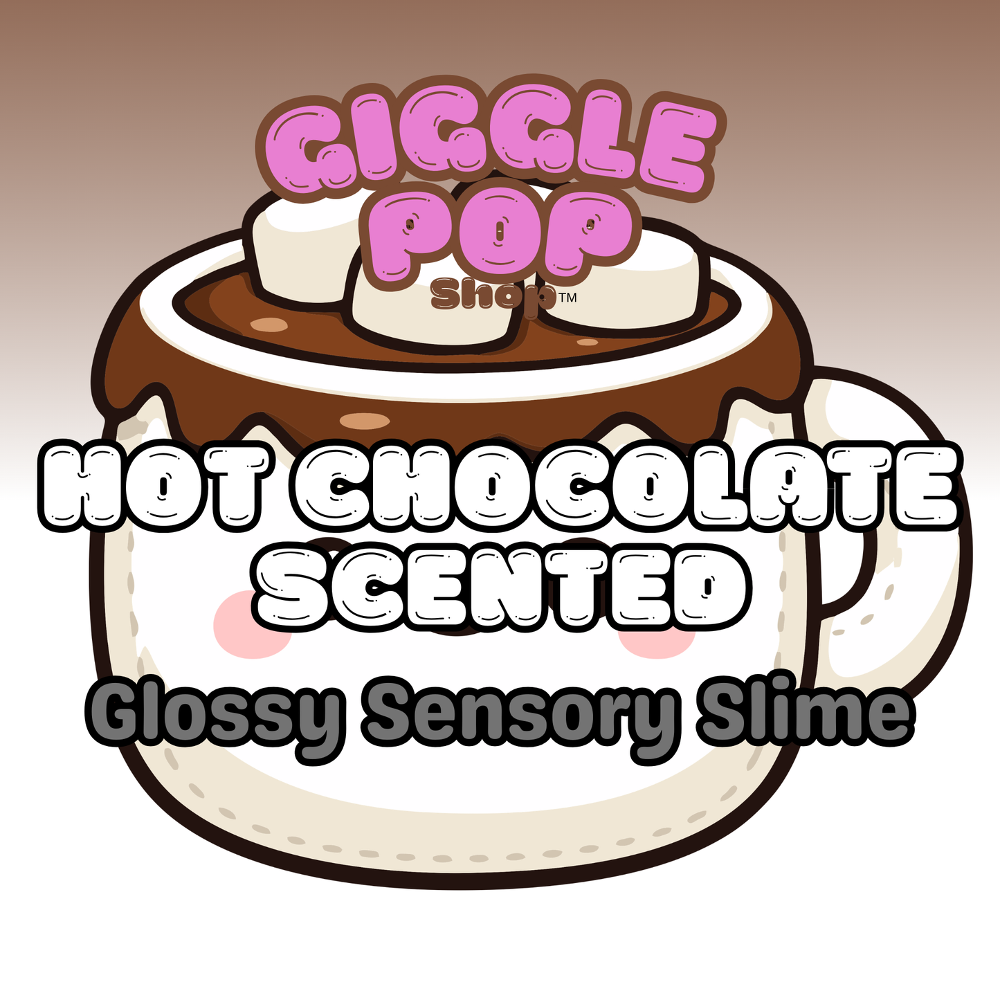Hot Chocolate Gloss Sizzle Slime