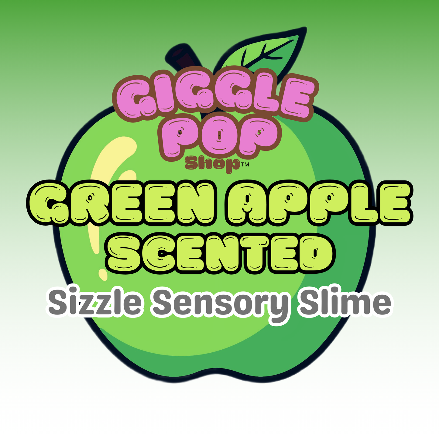 Green Apple Sizzle Slime