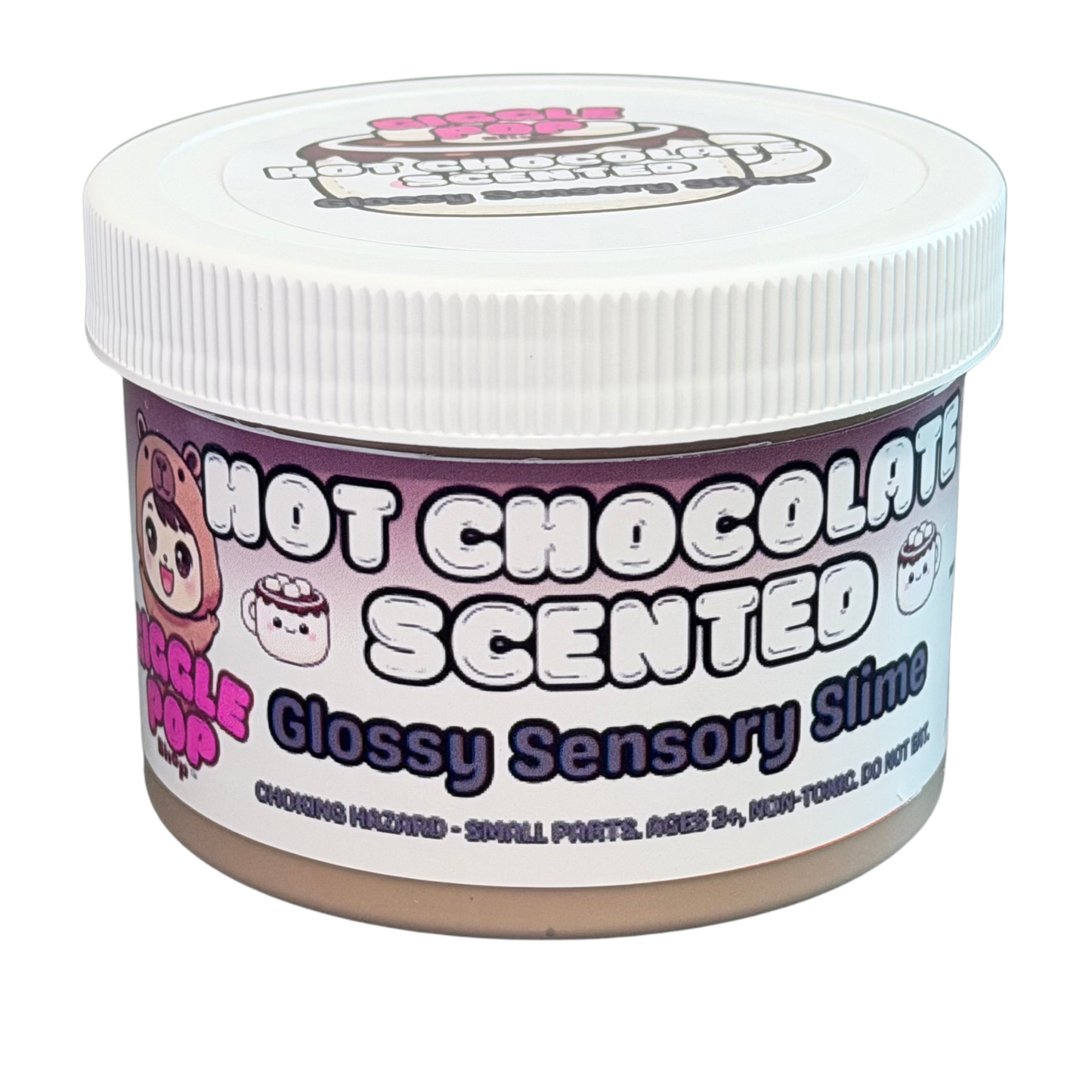Hot Chocolate Gloss Sizzle Slime
