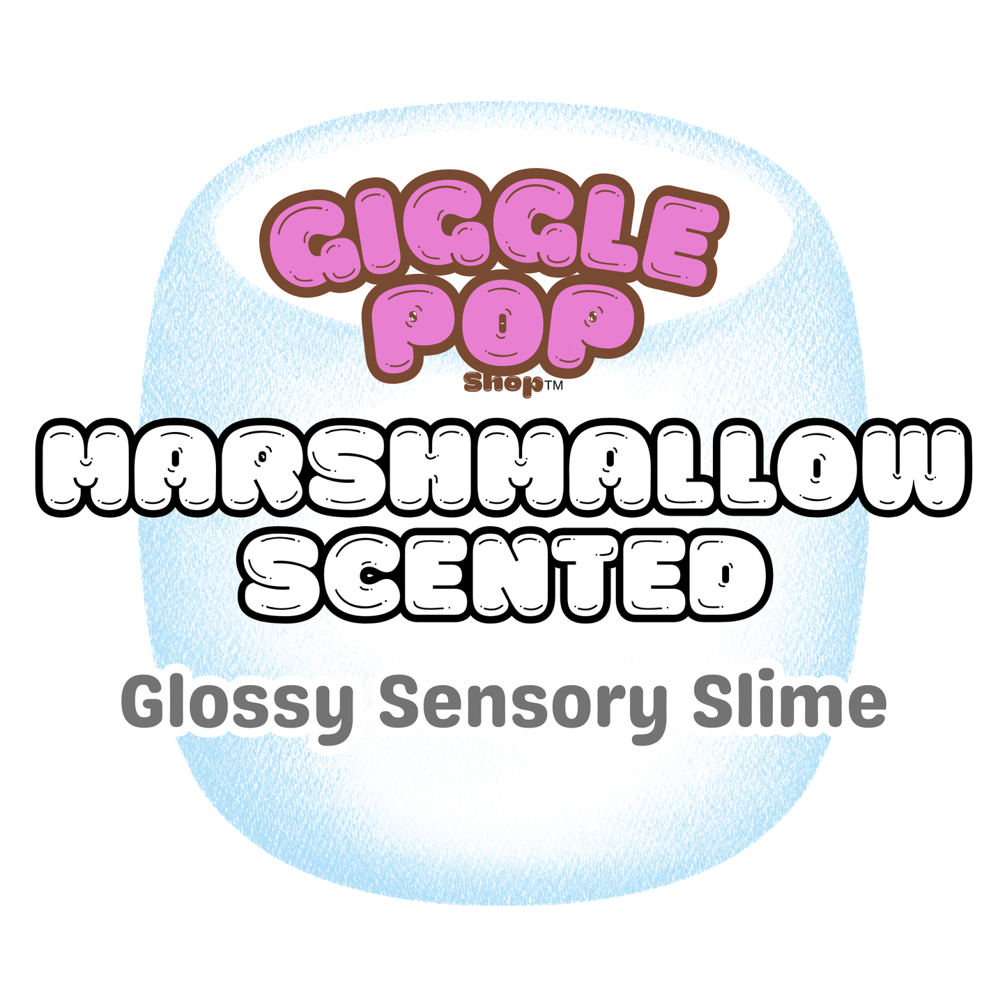Marshmallow Glossy Slime